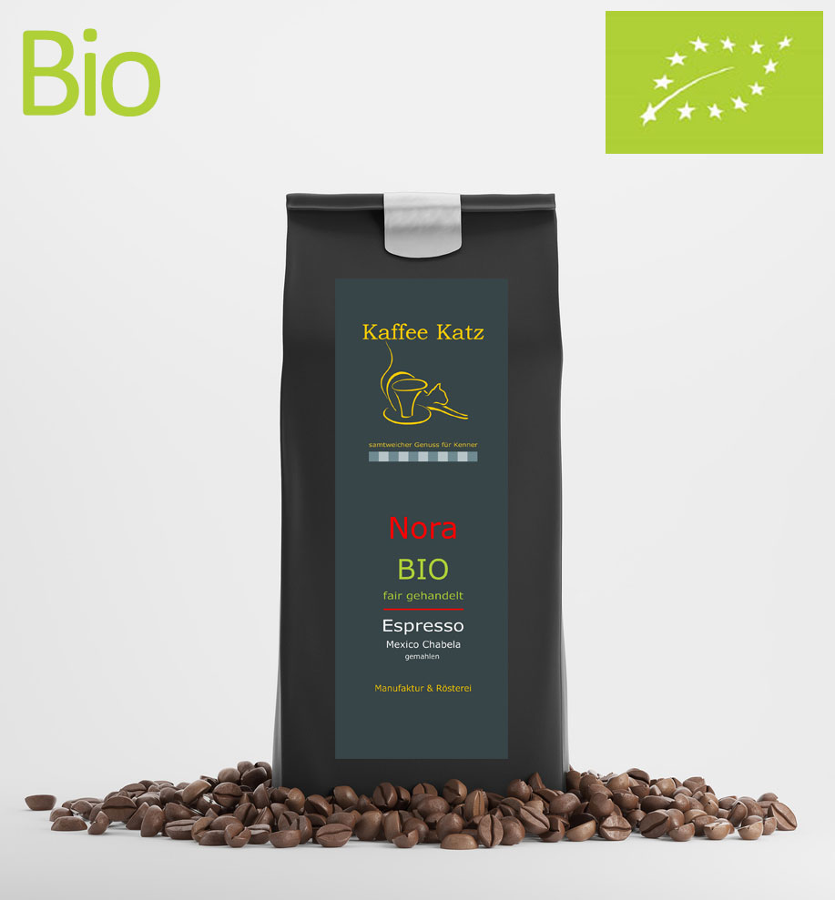 Nora - Bio 100% Arabica Kaffee/Espresso